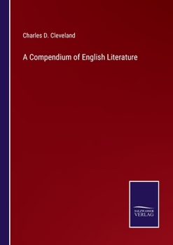 Paperback A Compendium of English Literature Book