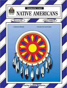 Paperback Native Americans Thematic Unit Book