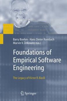 Paperback Foundations of Empirical Software Engineering: The Legacy of Victor R. Basili Book