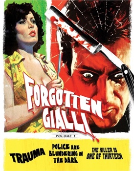 Blu-ray Forgotten Gialli Volume 1 [Italian] Book
