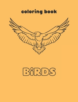 Birds - coloring book for kids