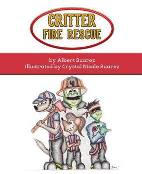 Hardcover Critter Fire Rescue Book