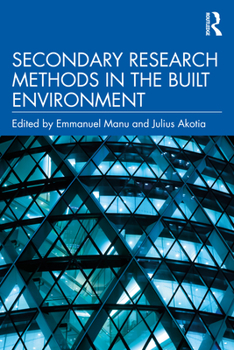 Paperback Secondary Research Methods in the Built Environment Book