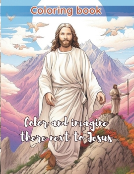 Paperback Jesus coloring book