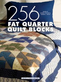 Paperback 256 Fat Quarter Quilt Blocks Book
