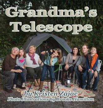 Hardcover Grandma's Telescope [Large Print] Book