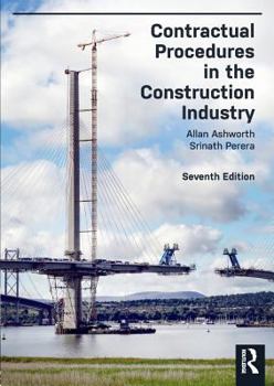 Paperback Contractual Procedures in the Construction Industry Book