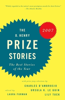 The O. Henry Prize Stories 2007 (Prize Stories (O Henry Awards)) - Book  of the O. Henry Prize Collection
