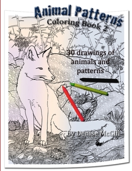 Paperback Animal Patterns Coloring Book 2 Book