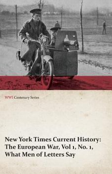 New York Times Current History: The European War, Vol 1, No. 1
