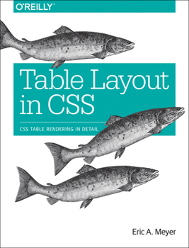 Paperback Table Layout in CSS: CSS Table Rendering in Detail Book