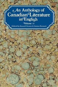 Paperback An Anthology of Canadian Literature in English: Volume II Book