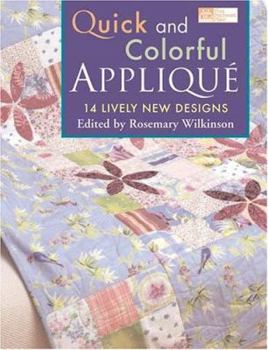 Paperback Quick And Colorful Applique: 14 Lively New Designs Book