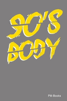 Paperback 90S Body: Gepunktetes A5 Notizbuch oder Heft f?r Sch?ler, Studenten und Erwachsene Book