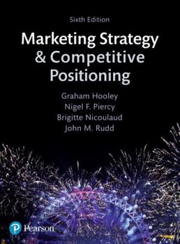 Paperback Marketing Strategy and Competitive Positioning Book