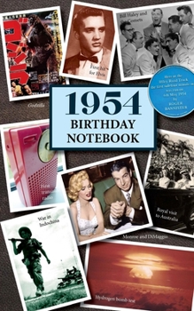 Paperback 1954 Birthday Notebook: a great alternative to a card Book