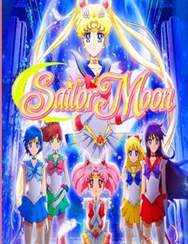 Sailor Moon: Coloring Book Unofficial Sailor Moon Coloring Books For Adults, Tweens Relaxing Activity Pages