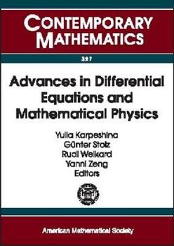 Paperback Advances in Differential Equations and Mathematical Physics Book