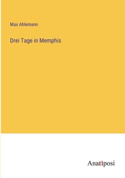 Paperback Drei Tage in Memphis [German] Book