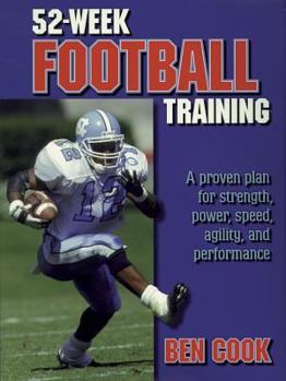 Paperback 52-Week Football Training Book