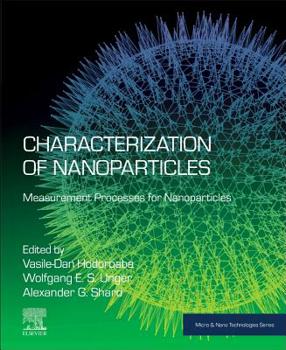 Paperback Characterization of Nanoparticles: Measurement Processes for Nanoparticles Book
