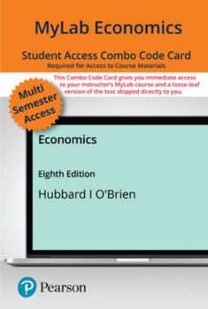Printed Access Code Mylab Economics with Pearson Etext -- Combo Access Card -- For Economics Book