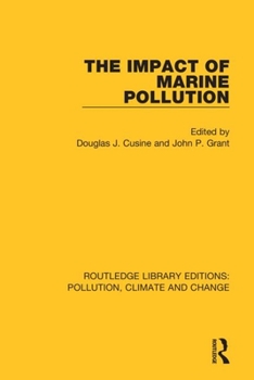 Paperback The Impact of Marine Pollution Book