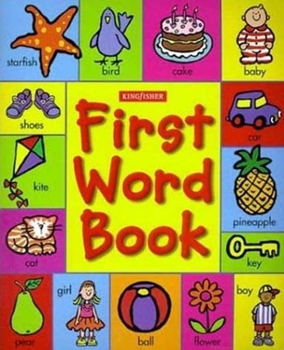 Hardcover First Word Book [With Pull-Out Poster] Book