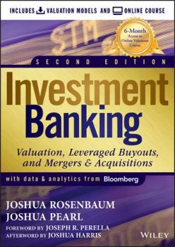 Hardcover Investment Banking: Valuation Models + Online Course Book