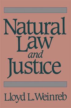 Paperback Natural Law and Justice Book