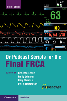 Paperback Dr Podcast Scripts for the Final FRCA Book