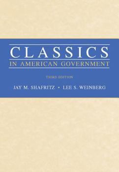Paperback Classics in American Government Book