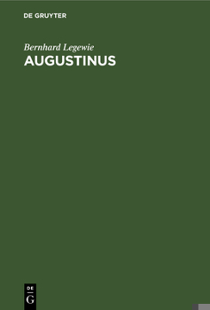 Hardcover Augustinus: Eine Psychographie [German] Book