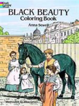 Paperback Black Beauty Coloring Book