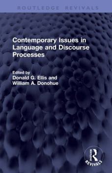 Hardcover Contemporary Issues in Language and Discourse Processes Book