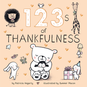 Board book 123s of Thankfulness Book
