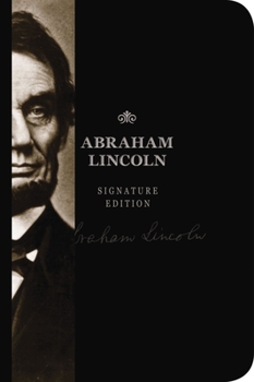 Paperback The Abraham Lincoln Signature Notebook: An Inspiring Notebook for Curious Minds Book