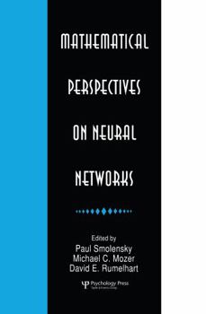 Hardcover Mathematical Perspectives on Neural Networks Book