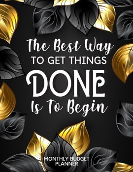 Paperback Monthly Budget Planner: Large Monthly Personal Financial Planner And Tracker With 52 Week Money Saving Challenge Book