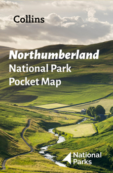 Paperback Northumberland National Park Pocket Map Book