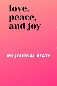 my love sketchbook with nice cover and lined paper