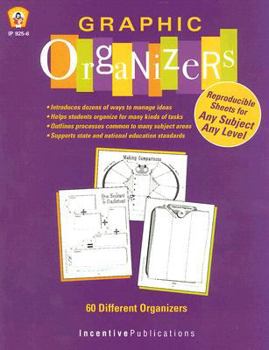 Paperback Graphic Organizers for Any Subject: Any Level Book