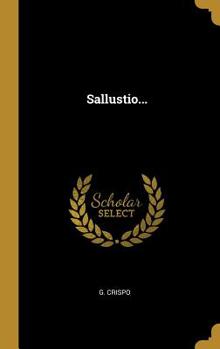 Hardcover Sallustio... [Italian] Book