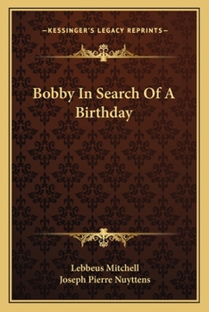 Paperback Bobby In Search Of A Birthday Book