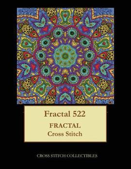 Paperback Fractal 522: Fractal cross stitch pattern [Large Print] Book