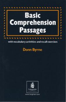 Paperback Basic Comprehension Passages. Book