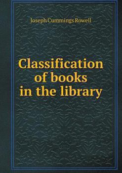 Paperback Classification of books in the library Book