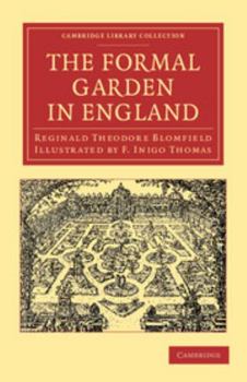 Paperback The Formal Garden in England Book