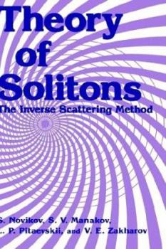 Hardcover Theory of Solitons: The Inverse Scattering Method Book