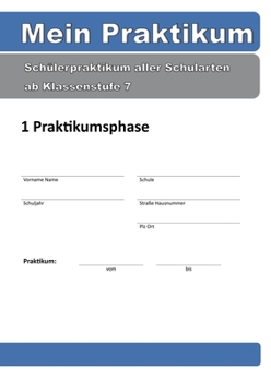 Paperback Mein Praktikum - 1 Praktikumsphase [German] Book